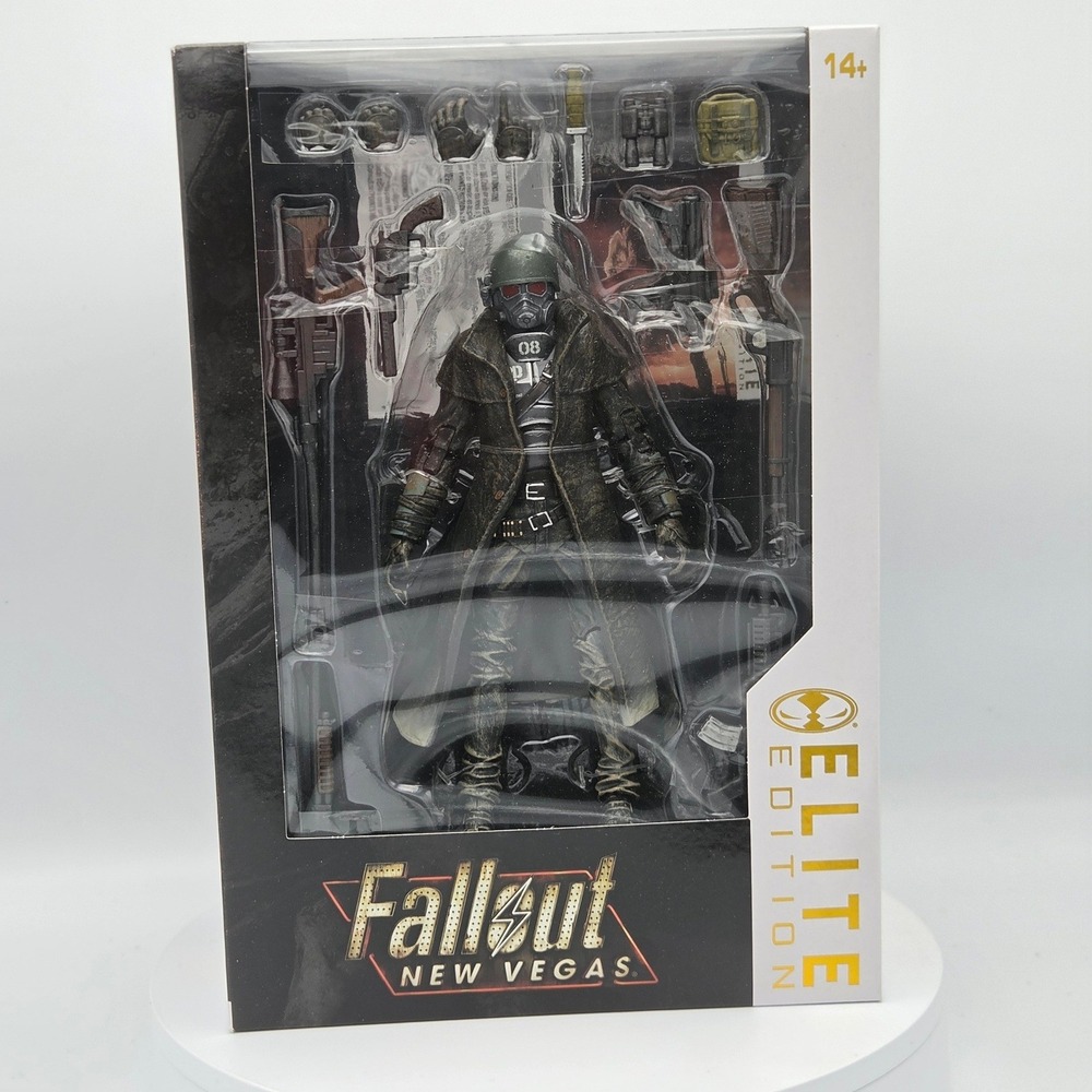 McFarlane Fallout New Vegas NCR Desert Ranger 7" Brown New Elite Edition Figure
